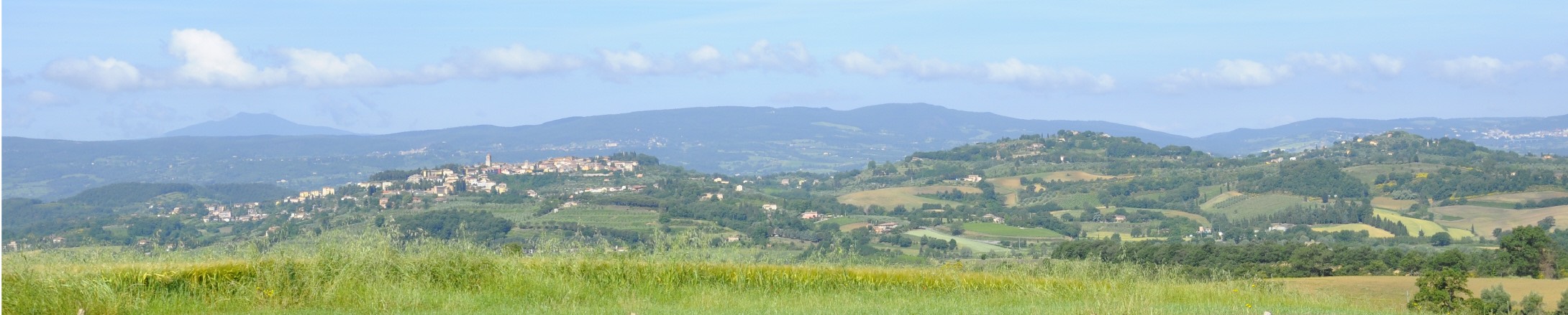 View of the Umbrian countryside from Casa Garuda